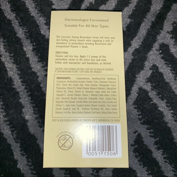 nourish antioxidant facial serum